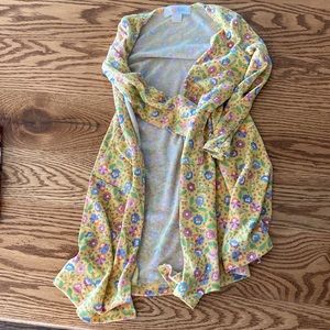 LulaRoe Duster! Girls, Size 2! Like new.